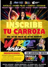 El Ayuntamiento de �guilas abre manana el plazo de inscripci�n para participar con carrozas en el Pride �guilas 2026