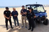 San Pedro del Pinatar incorpora un nuevo veh�culo para reforzar el patrullaje en playas de Polic�a Local