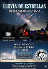 Puerto Lumbreras disfrutar� de actividades especiales con motivo del Eclipse Solar y la lluvia de estrellas el 12 de agosto