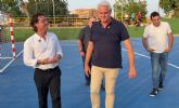 Albudeite renueva las pistas polideportivas del barrio de El Laero con una inversi�n regional de 96.000 euros