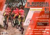 El XI memorial MTB Domingo Pelegrn - circuito BTT (XCM) Regin de Murcia tendr lugar el domingo 1 de octubre