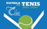 El próximo lunes 5 de septiembre la escuela de tenis del club de tenis Totana abre sus puertas al nuevo curso 2022-2023