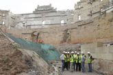 El Anfiteatro avanza con actuaciones que permitirn su visita mientras se excava la mitad de la arena