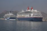 El Puerto de Cartagena recibe la primera doble escala de cruceros de 2021 con cerca de 100 turistas
