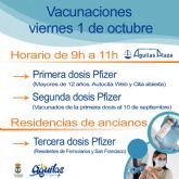 Centro Comercial guilas Plaza acoger el viernes una nueva jornada de vacunaciones masivas contra la COVID 19
