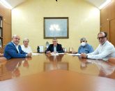 El presidente de la CHS mantiene una reunin de trabajo con el alcalde de Cieza y la Junta Central de Usuarios