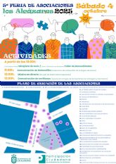 Ms de 30 colectivos darn vida a la 5 edicin de la Feria de Asociaciones de Los Alczares