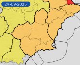 Meteorologa advierte de lluvia hasta 30 litros por metro cuadrado en una hora hoy y manana y emite aviso de nivel naranja
