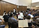 La Sinfónica de la Región y 140 coralistas clausuran la Semana Grande de la Fundación CajaMurcia con 'la Novena' de Beethoven