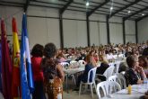 Cerca de mil mujeres participan en Águilas en el Encuentro Regional de Amas de Casa
