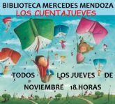 Noviembre, un mes de cuentacuentos en las bibliotecas Salvador Garca Aguilar y Mercedes Mendoza de Molina de Segura