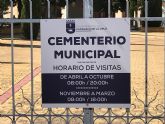 El Ayuntamiento de Caravaca facilita el transporte gratuito al Cementerio Municipal los días 31 de octubre y 1 de noviembre