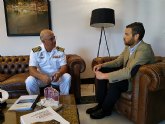 MurciaEl alcalde de Caravaca de la Cruz mantiene una reunión con el delegado de Defensa en la Región de Murcia