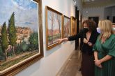 La concejalía de Cultura amplía el horario del Palacete Huerto Ruano para permitir las visitas a la muestra 'Paisaje murciano en la pintura de Muñoz Barberán' también los sábados