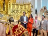 El Centro de Restauracin de la Comunidad Autnoma entrega la talla del Cristo del Consuelo tras su rehabilitacin