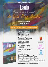 Con el recital potico musical 'Poemas a la muerte de mi padre' Luis Daz-Cacho presentar en Villamanrique su poemario 'Llanto'