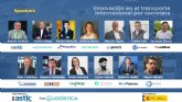 Murcia acoger el 11 de noviembre la Jornada 'Innovacin en Transporte Internacional por Carretera'