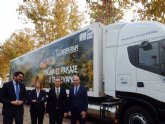 La Comunidad promociona su oferta turística en diez camiones de Disfrimur que recorren al año 1,6 millones de kilómetros por España