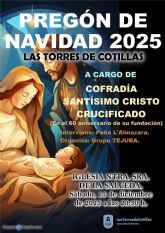 La Cofrada del Santsimo Cristo Crucificado pregonar la Navidad 2025