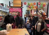 Sonrisas Solidarias apuesta por los materiales reciclados para su beln esta Navidad