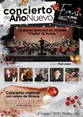 La Orquesta Sinfónica de Jóvenes Ciudad de Murcia ofrece el Concierto de Año Nuevo el domingo 2 de enero en el Teatro Villa de Molina