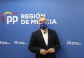 Cano: 'El Plan Estratégico de la PAC es otro maltrato del Gobierno 'sanchista' contra el sector agrario de la Región de Murcia'
