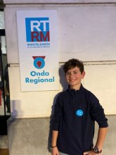 Un alumno del IES Ribera de los Molinos participa en Onda Regional a travs de la iniciativa Ciudades Amigas de la Infancia