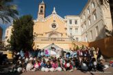 El colegio Patronato del Sagrado Corazon de Jesus de Cartagena celebra el Dia Escolar de la No Violencia y la Paz