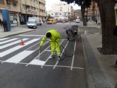 Mejora de la señalización horizontal en las calles del municipio