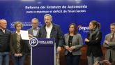 Victor Martínez: 'Compensar la infrafinanciación es un derecho de los murcianos que el Estatuto de Autonomía debe reconocer'