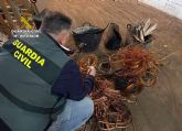 La Guardia Civil desmantela un grupo delictivo dedicado a la sustracción de transformadores agrícolas