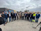 Una nueva rotonda regular el trfico en el rea empresarial La Polvorista Norte en Molina de Segura
