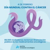Cerca de 100.000 personas reclaman la financiacin pblica de medicamentos oncolgicos