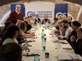 El PP expone a los comerciantes de Cartagena el Contrato de Aut�nomos de Feij�o, 'que refuerza la protecci�n social a un sector lastrado por la voracidad fiscal de S�nchez'