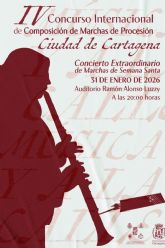 Cartagena celebrará este sábado el IV Concurso Internacional de Composición de Marchas de Semana Santa