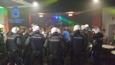 La Policía Nacional lleva a cabo una macro-redada en una discoteca de la ciudad de Lorca