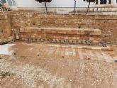 El Ayuntamiento de Lorca supervisa los trabajos de achique de agua acumulada en las últimas semanas en la Fuente del Oro debido al episodio de lluvias persistentes
