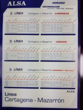 Nuevos horarios de autobuses en las lneas Bolnuevo-Mazarrn-Murcia y Mazarrn-Cartagena