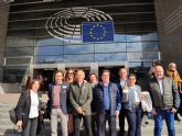 Las plataformas mantuvieron reuniones con cuatro eurodiputados en Bruselas para explicar las consecuencias del Plan de Movilidad