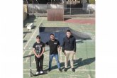 El Colectivo Ministros del Aire dona un módulo al scooter park, ubicado en el antiguo Colegio de La Cruz