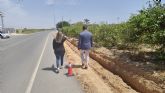 Los Alcázares inicia las obras del tramo 3 del carril bici que conectará el municipio con San Javier
