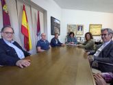 La alcaldesa de Puerto Lumbreras se reúne con la nueva junta directiva de la Entidad de Conservación del Polígono Industrial del municipio