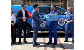 La patrulla acrob�tica de paracaidismo PAPEA utilizar� una bandera de San Javier gigante en su exhibici�n en el Festival A�reo