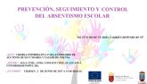 Charla informativa  para prevenir el absentismo escolar