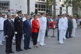 Cartagena celebró el Día de las Fuerzas Armadas con un concierto y el solemne arriado de bandera conjunto