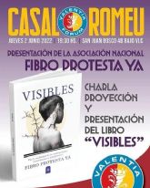 FIBRO PROTESTA YA presenta su libro VISIBLES en Valencia