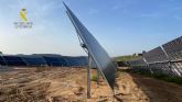 La Guardia Civil esclarece la sustracci�n de m�s de tres toneladas de cobre de una planta solar de Murcia