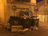 El PSOE pide el incremento de las tareas de limpieza en el Casco Histórico de Lorca