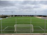 Nuevos vestuarios para los campos de fútbol de Corvera y Sangonera la Verde