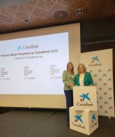 Mara Jos Martnez, directora general en Grupo Caudal, ganadora en la fase territorial de los 'Premios Mujer Empresaria CaixaBank 2022' en la Regin de Murcia